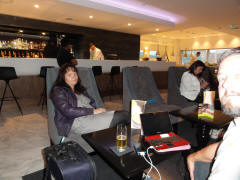 No1 Lounge i Heathrow Airport....